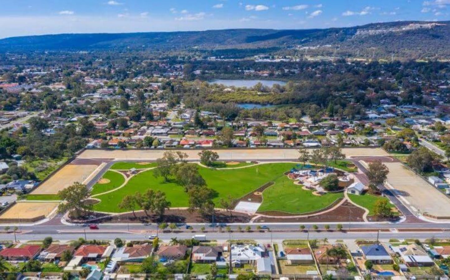 Robinson Park Gosnells - Infill Subdivision - aerial