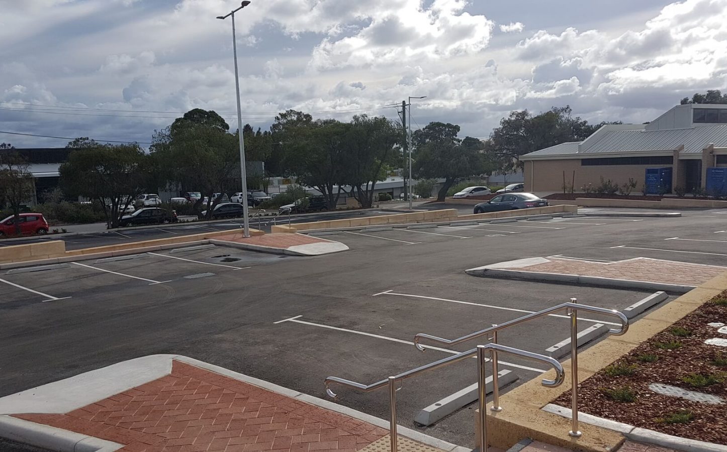 St John and Paul Church Willetton - Built Environment - bays and steps